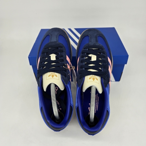 New adidas Samba OG 'Lucid Blue Night Indigo Satin' Women's Shoes Size 7 - Picture 5 of 8